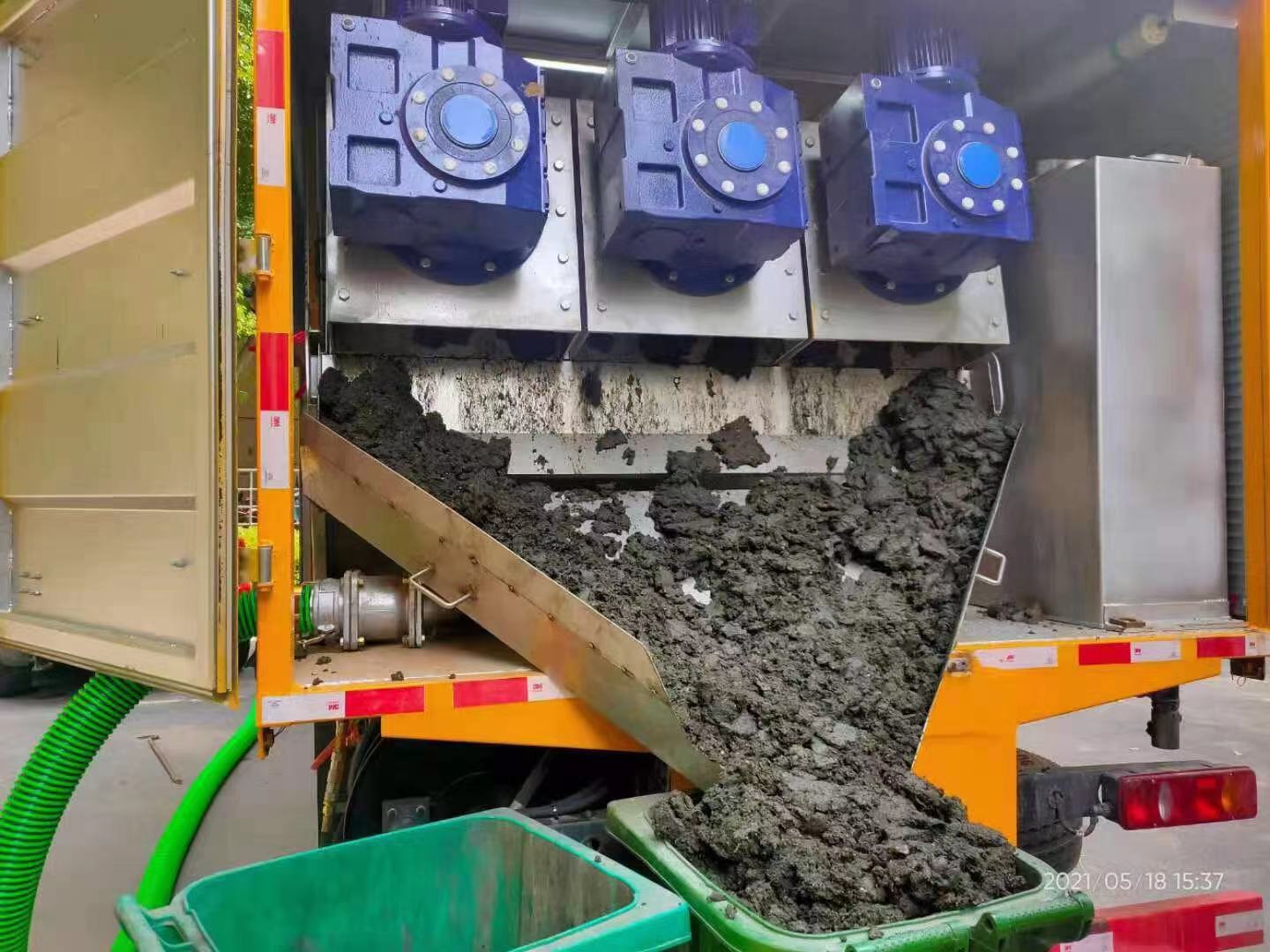 城关化粪池清掏城市维护站-泥浆净化干湿分离处理